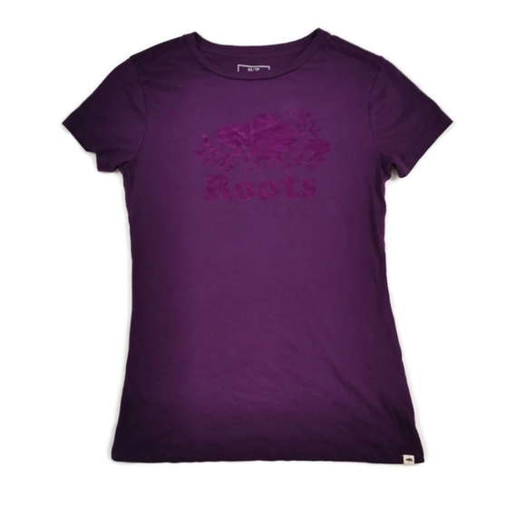 Roots T-Shirt Purple XS - Picture 2 of 3